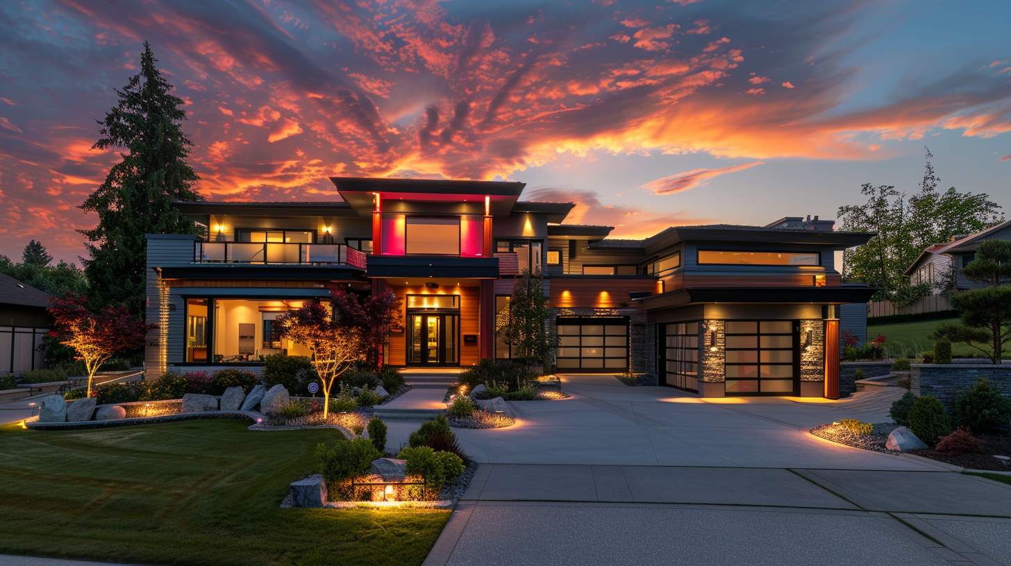 Luxury modern home